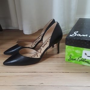 NEW! Sam Edelman "Telsa" pumps, black, sz 7